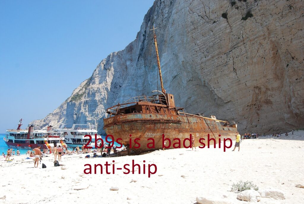2b9s is a bad ship anti-ship